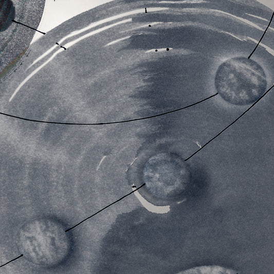 Sistema orbital - Edición en papel de bellas artes