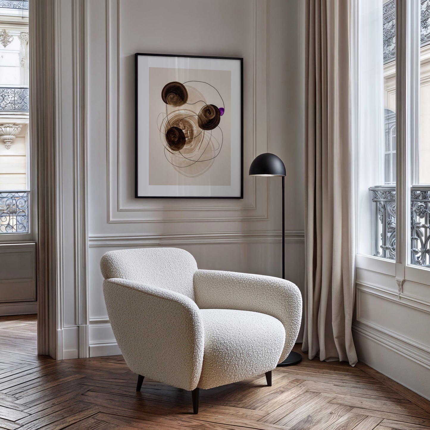 Órbita mental - Edición Fine Art · Sin marco