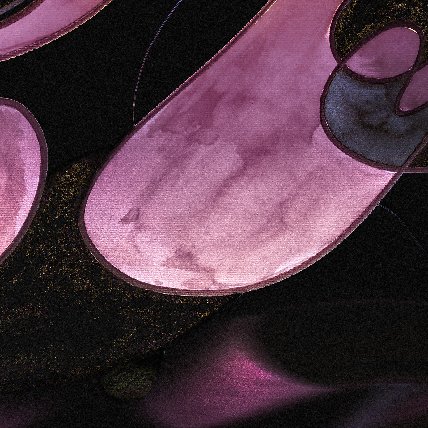 Pliegues del espacio · Canvas