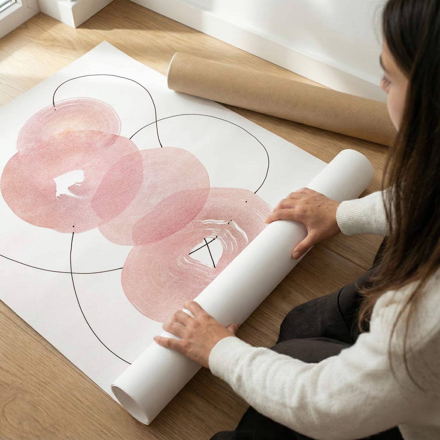 Materia en flor · Fine Art print