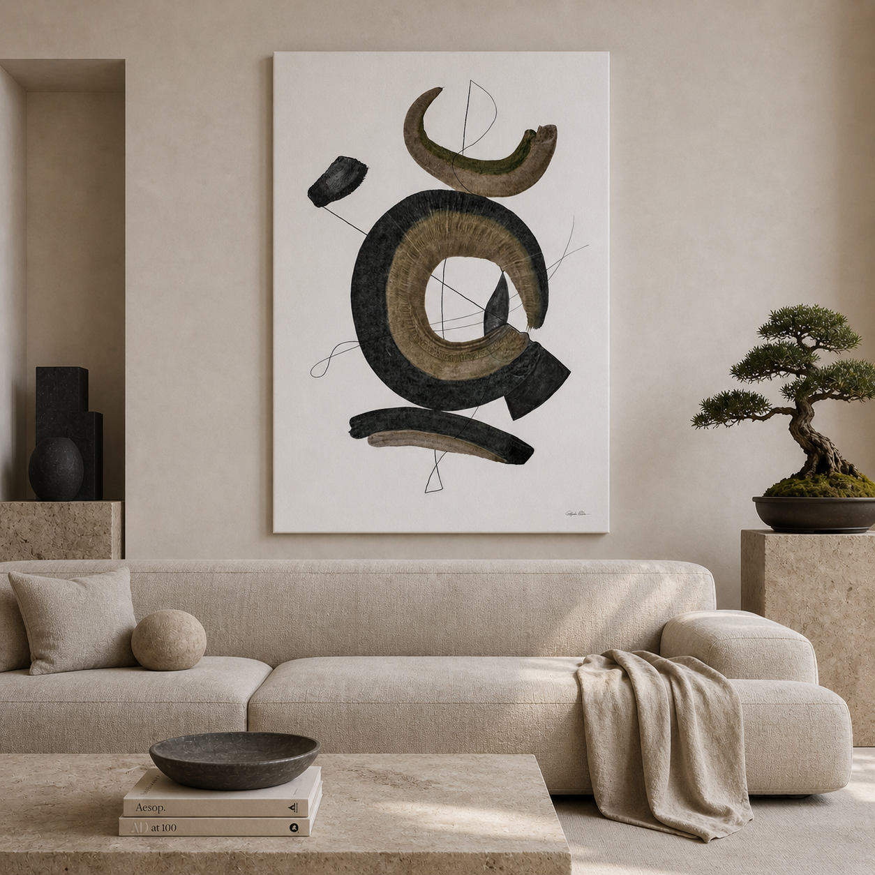 Tótem ancestral · Canvas
