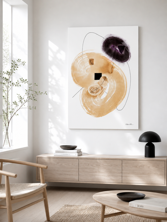 Génesis orbital · Canvas
