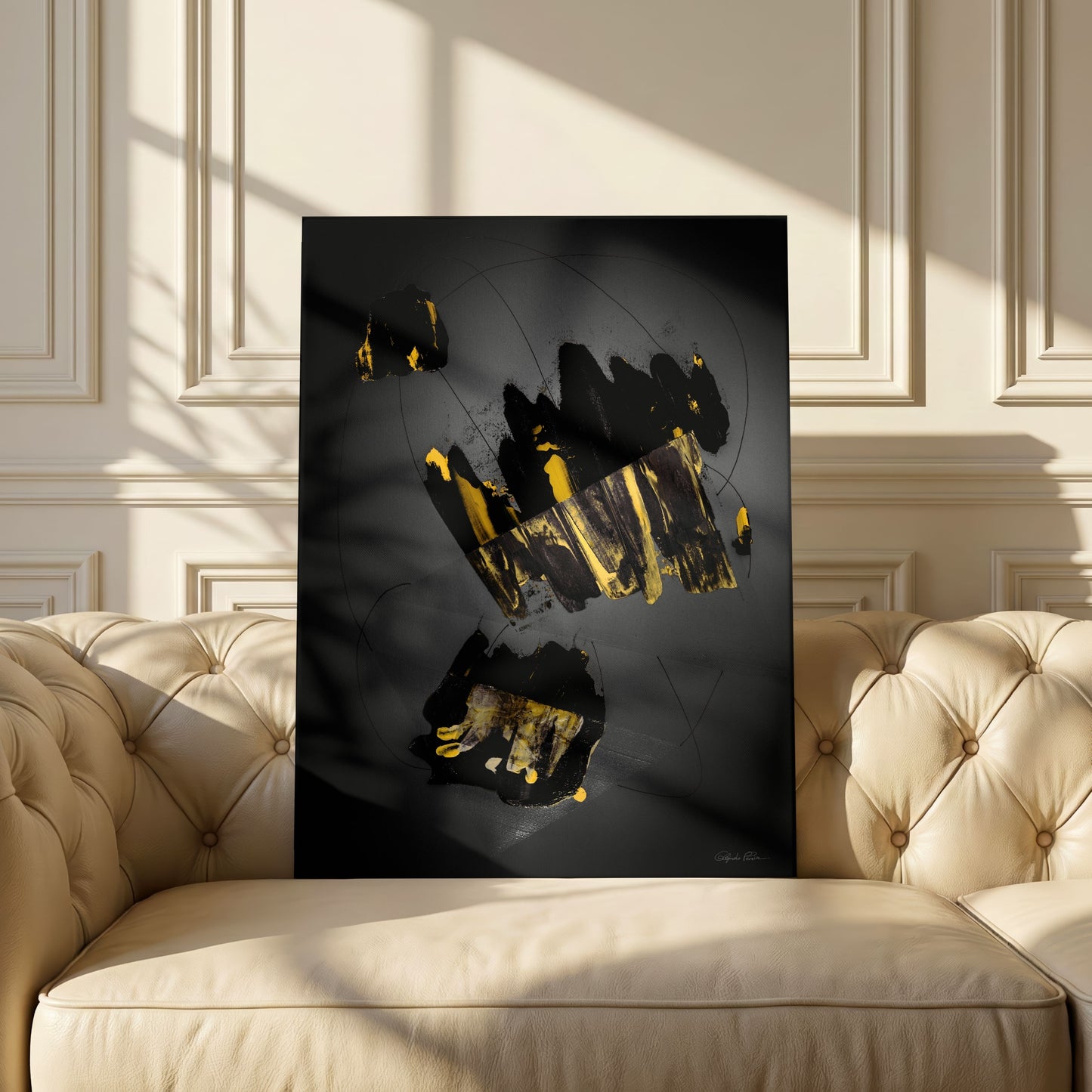 Materia percibida · Canvas