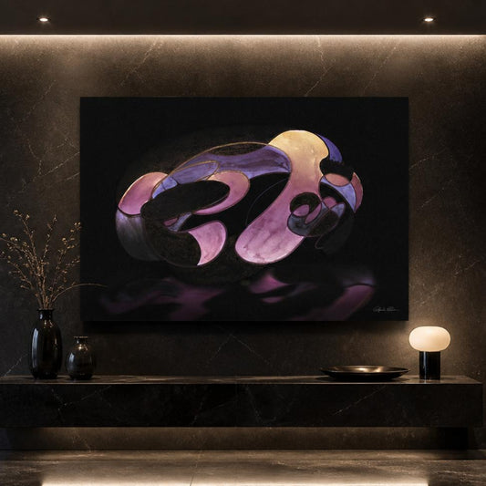 Pliegues del espacio · Canvas