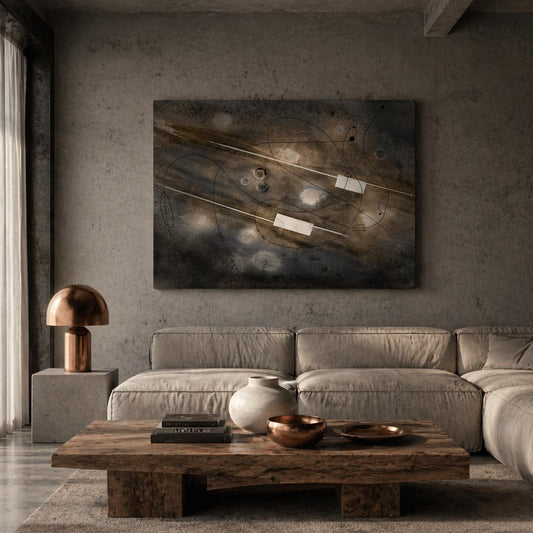Tránsito en atmósfera extraña · Canvas
